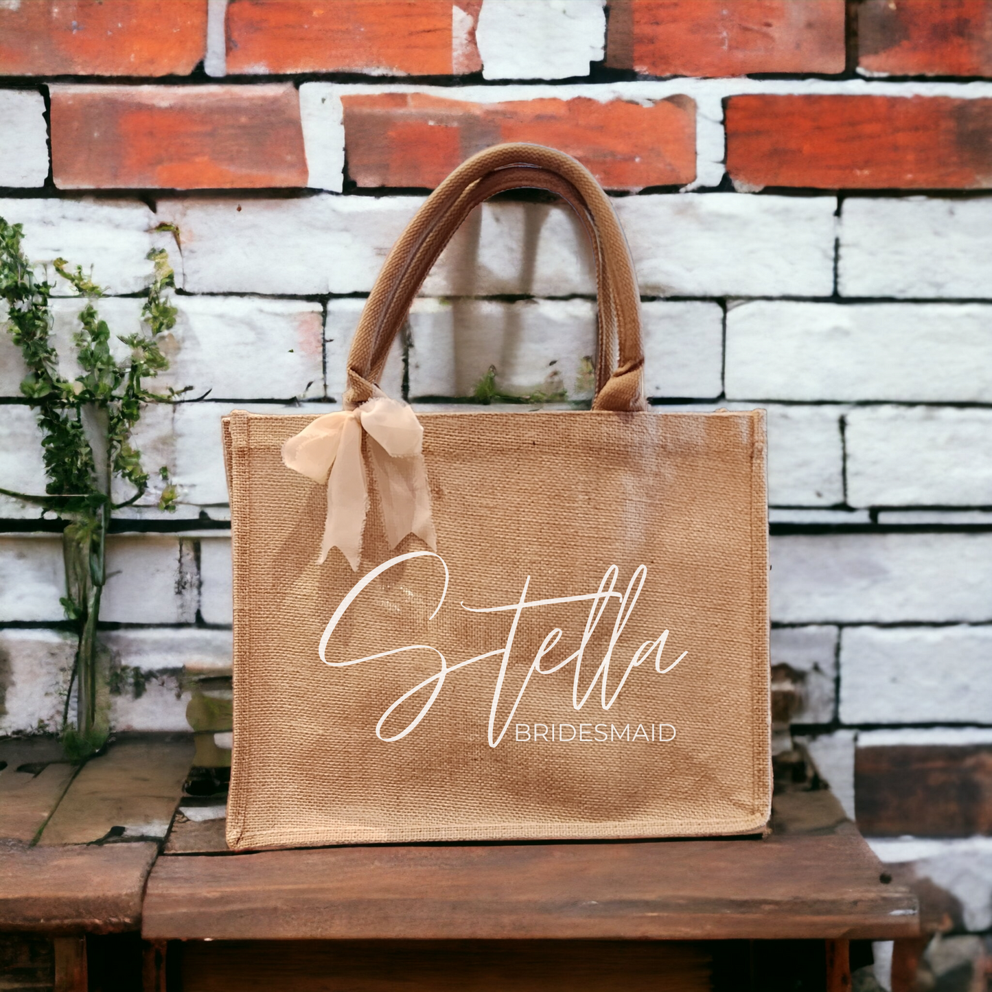 Custom Name Tote Bag