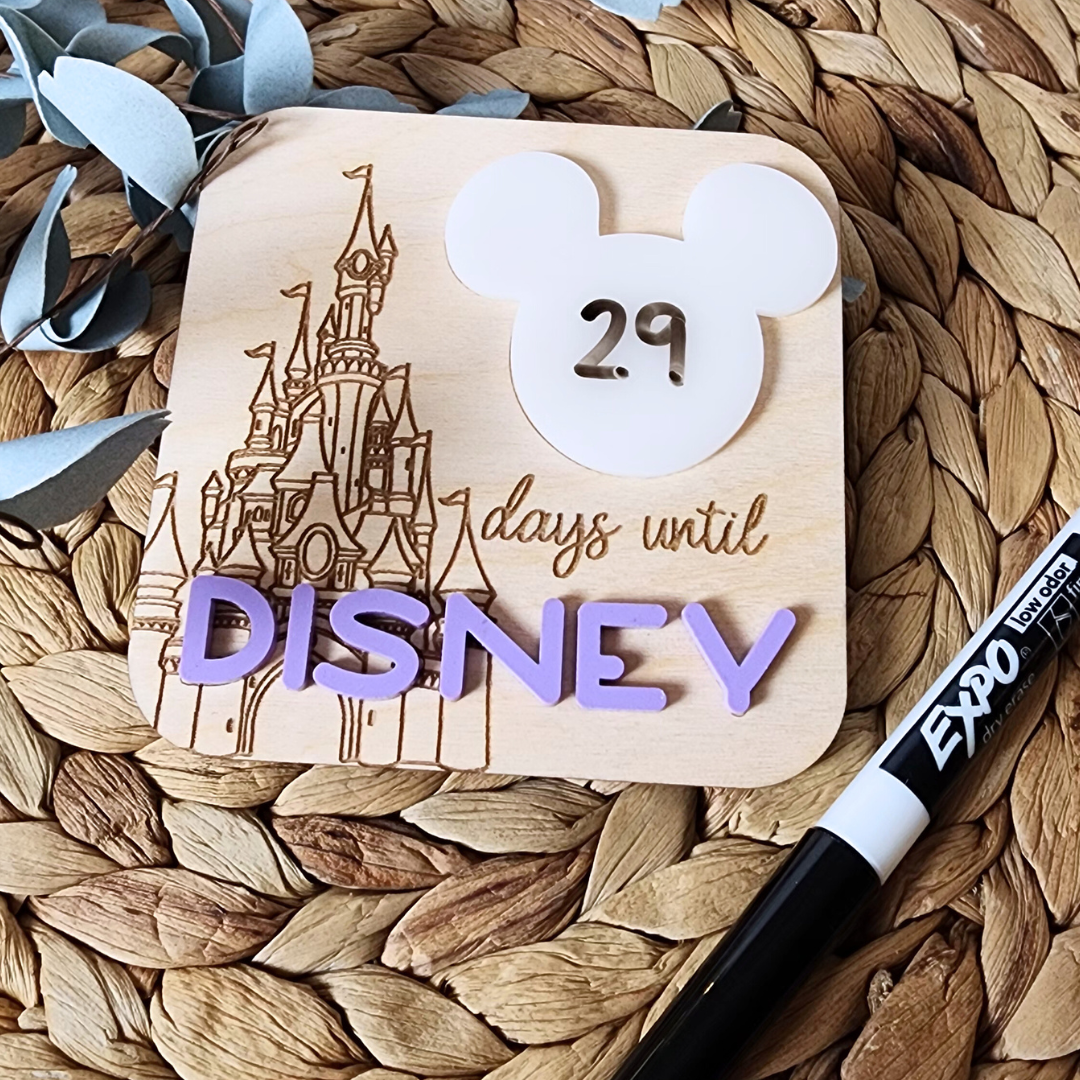 Countdown To The Castle Magnet