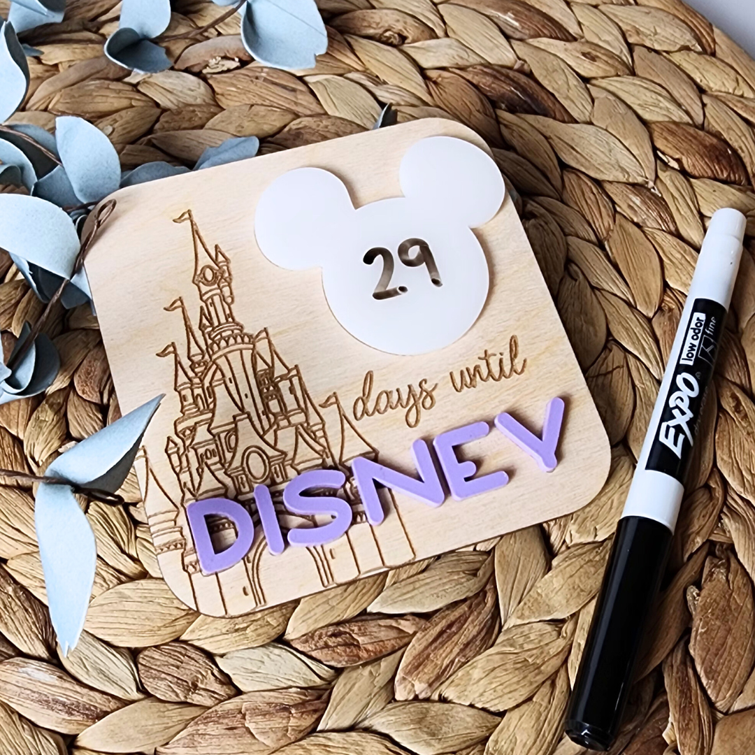 Countdown To The Castle Magnet