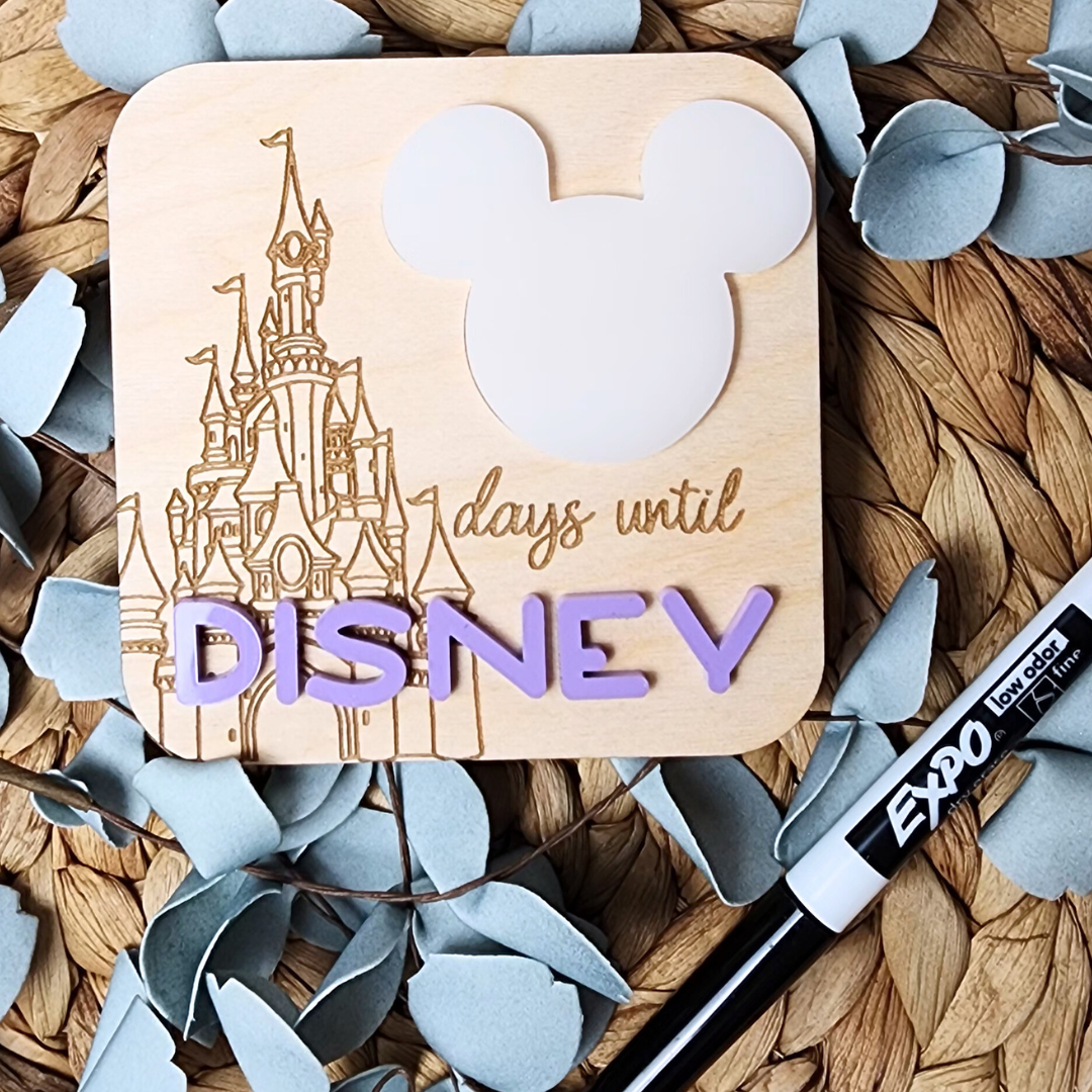 Countdown To The Castle Magnet