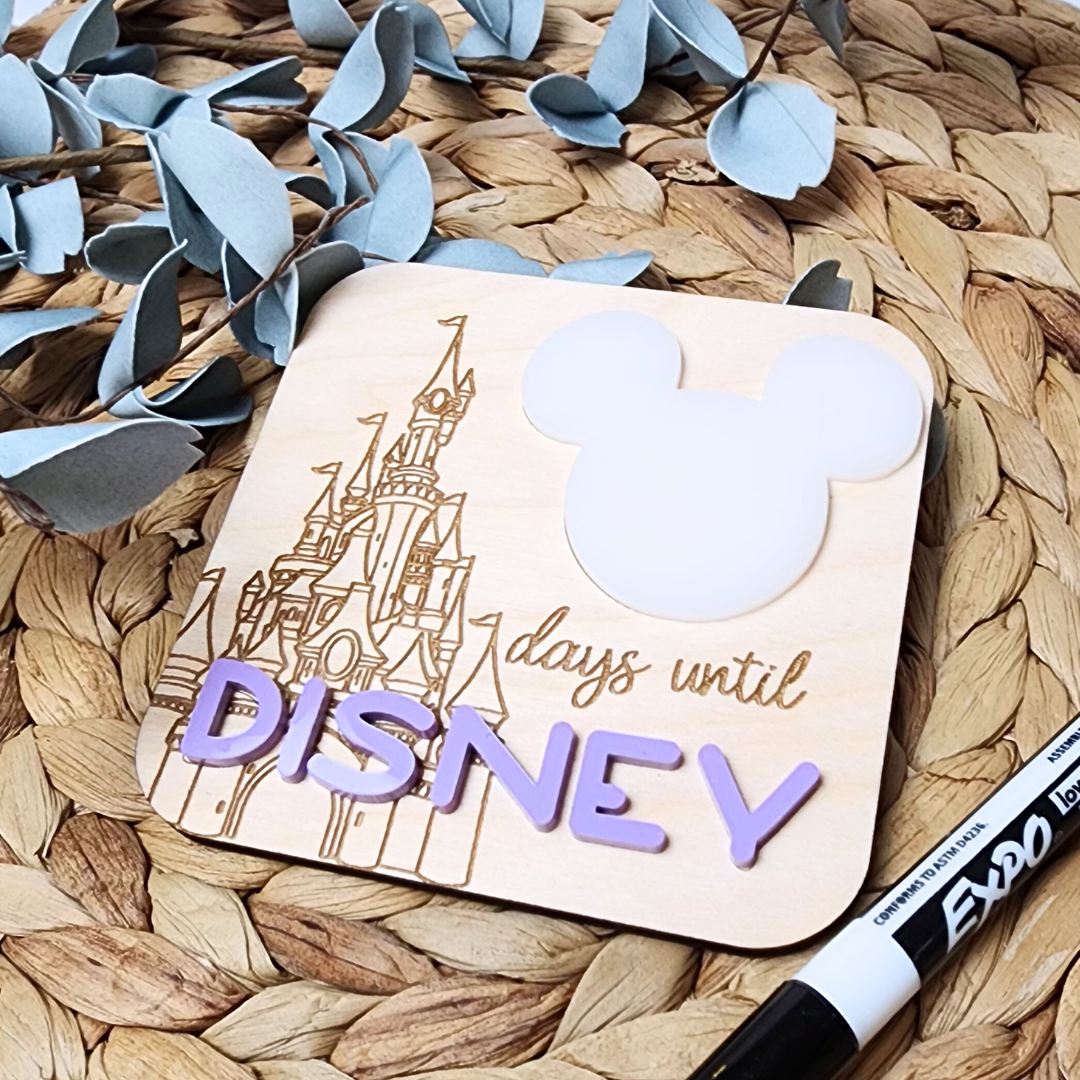 Countdown To The Castle Magnet