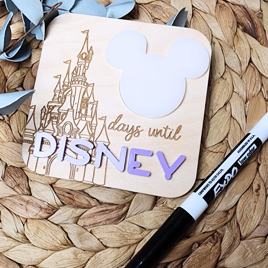 Countdown To The Castle Magnet