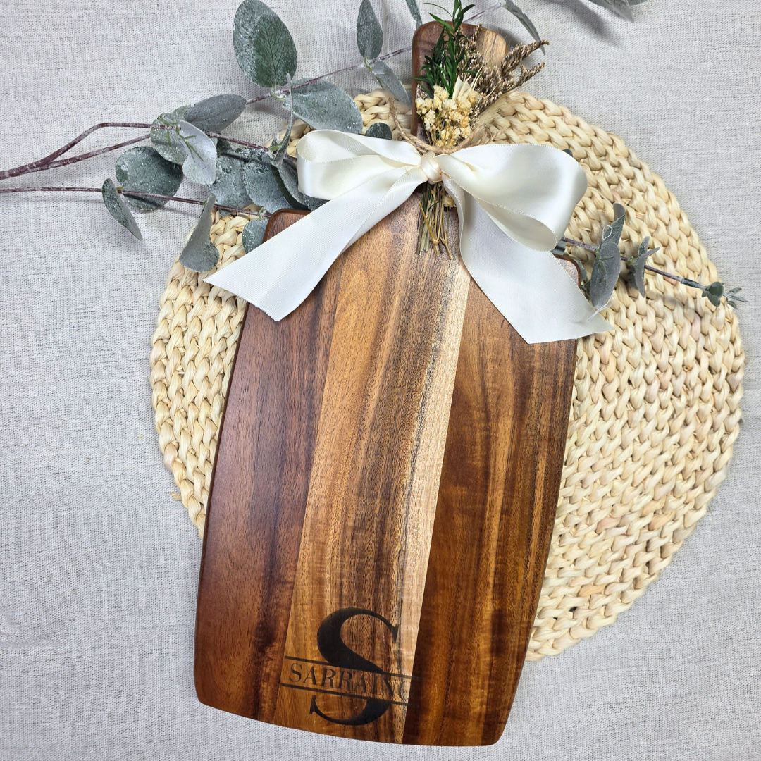 Custom Engraved Acaica Board