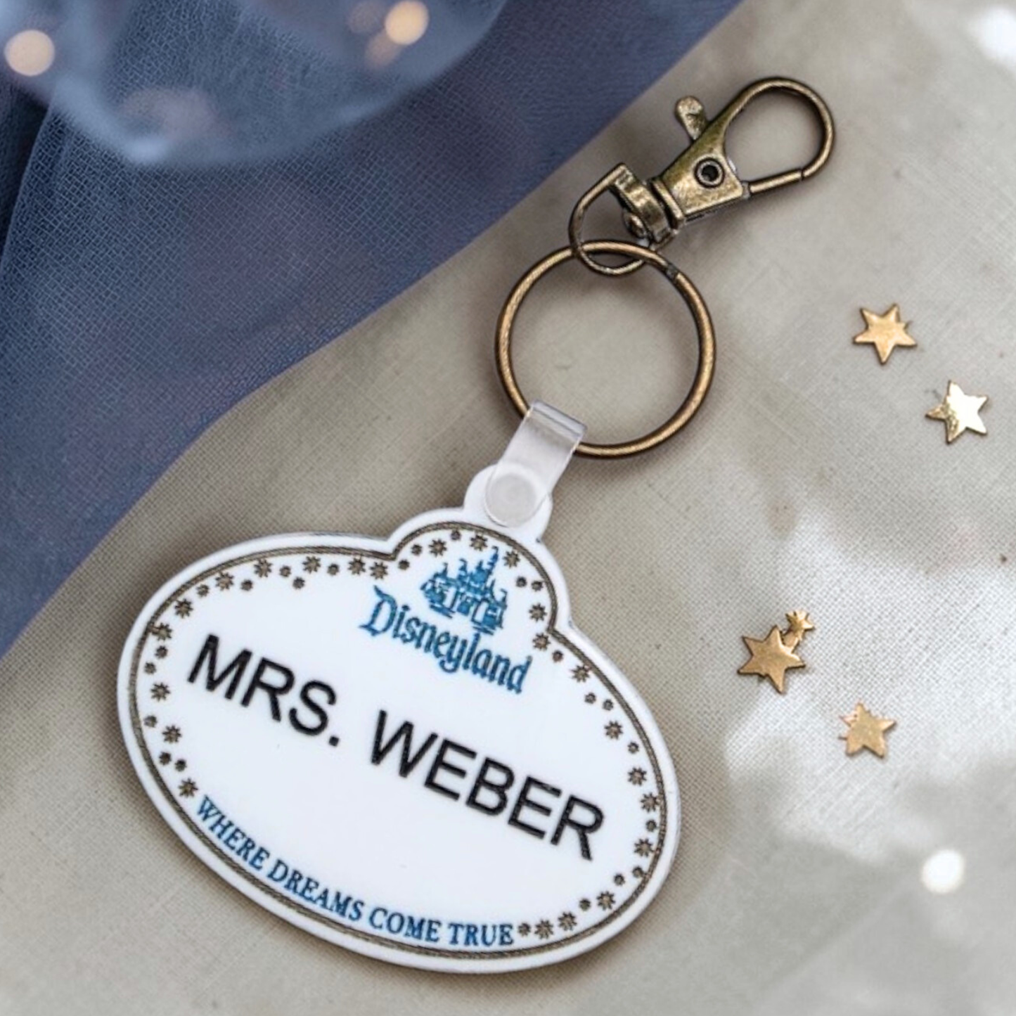 Cast Member Custom Keyring