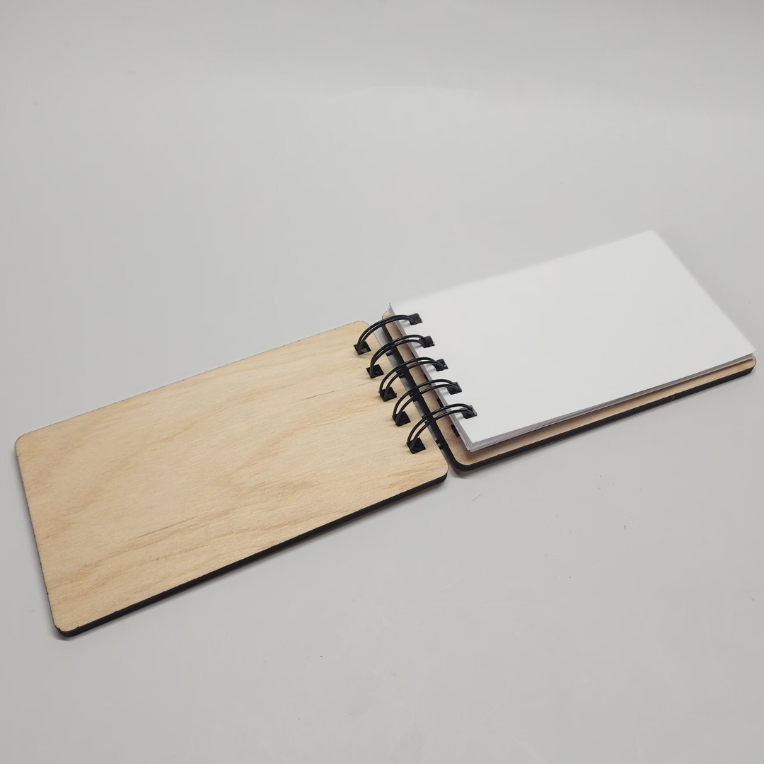 Fab Five Custom Wood Autograph Book