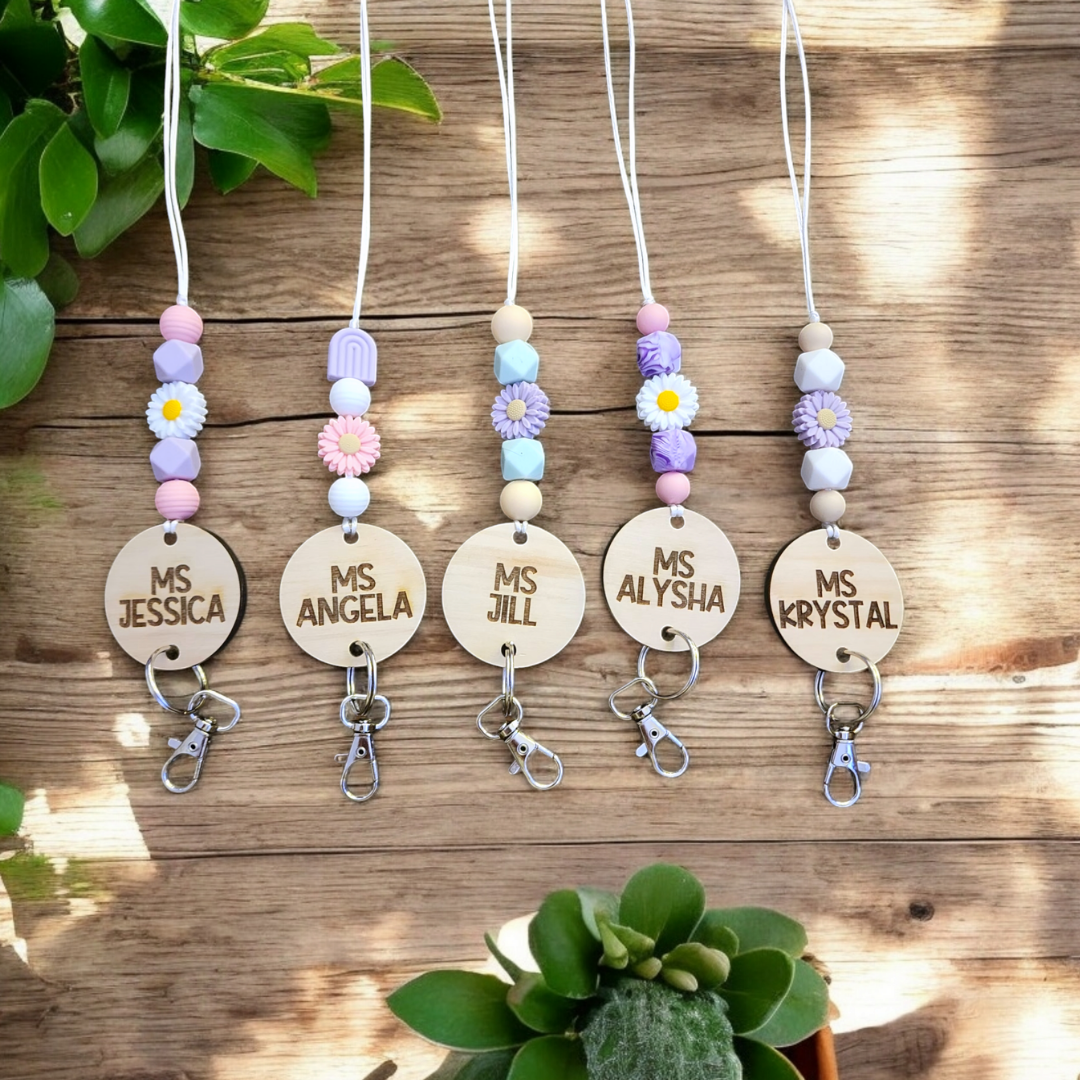 Custom Teacher's Lanyards