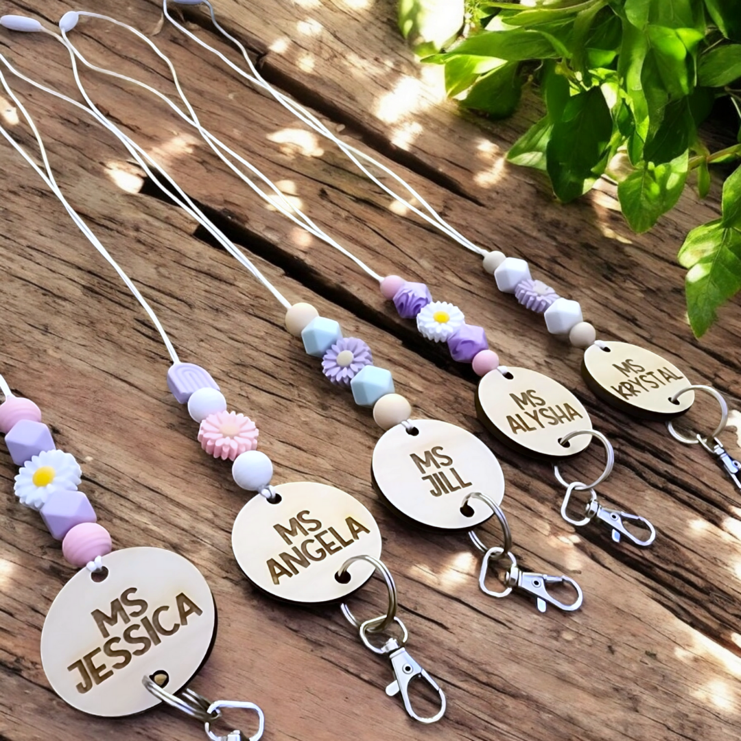 Custom Teacher's Lanyards