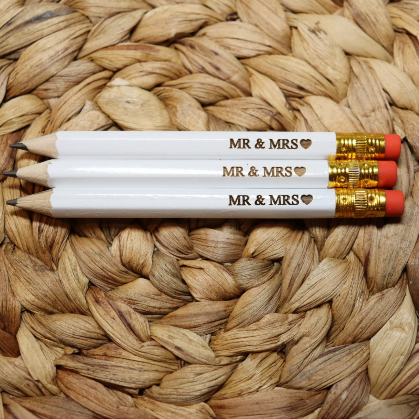 Mr & Mrs. Mini Pencils