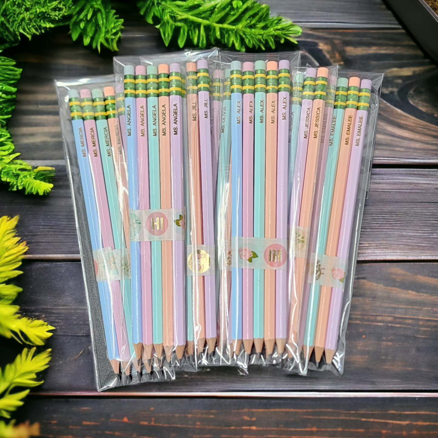 CUSTOM ENGRAVED PASTEL PENCILS