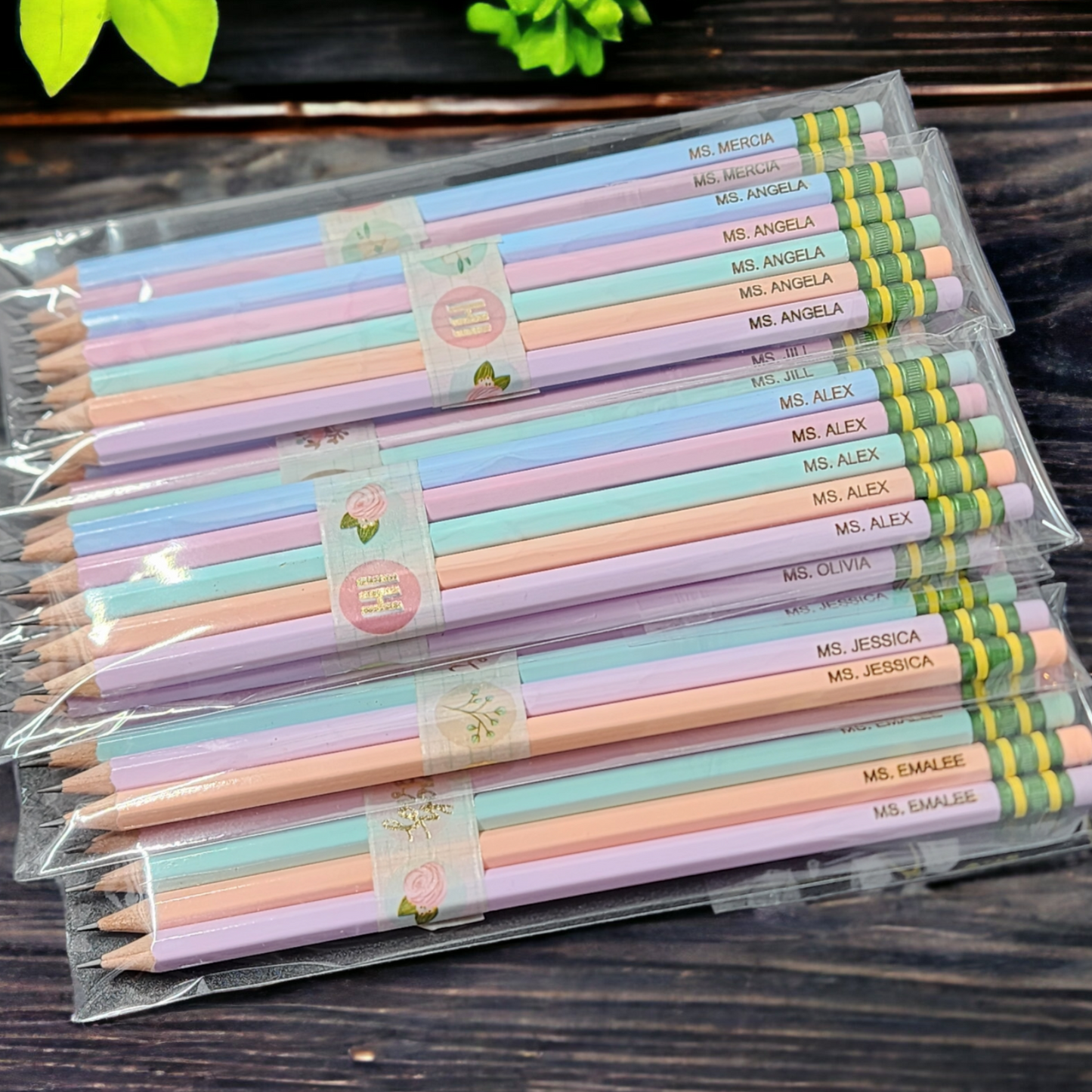 CUSTOM ENGRAVED PASTEL PENCILS