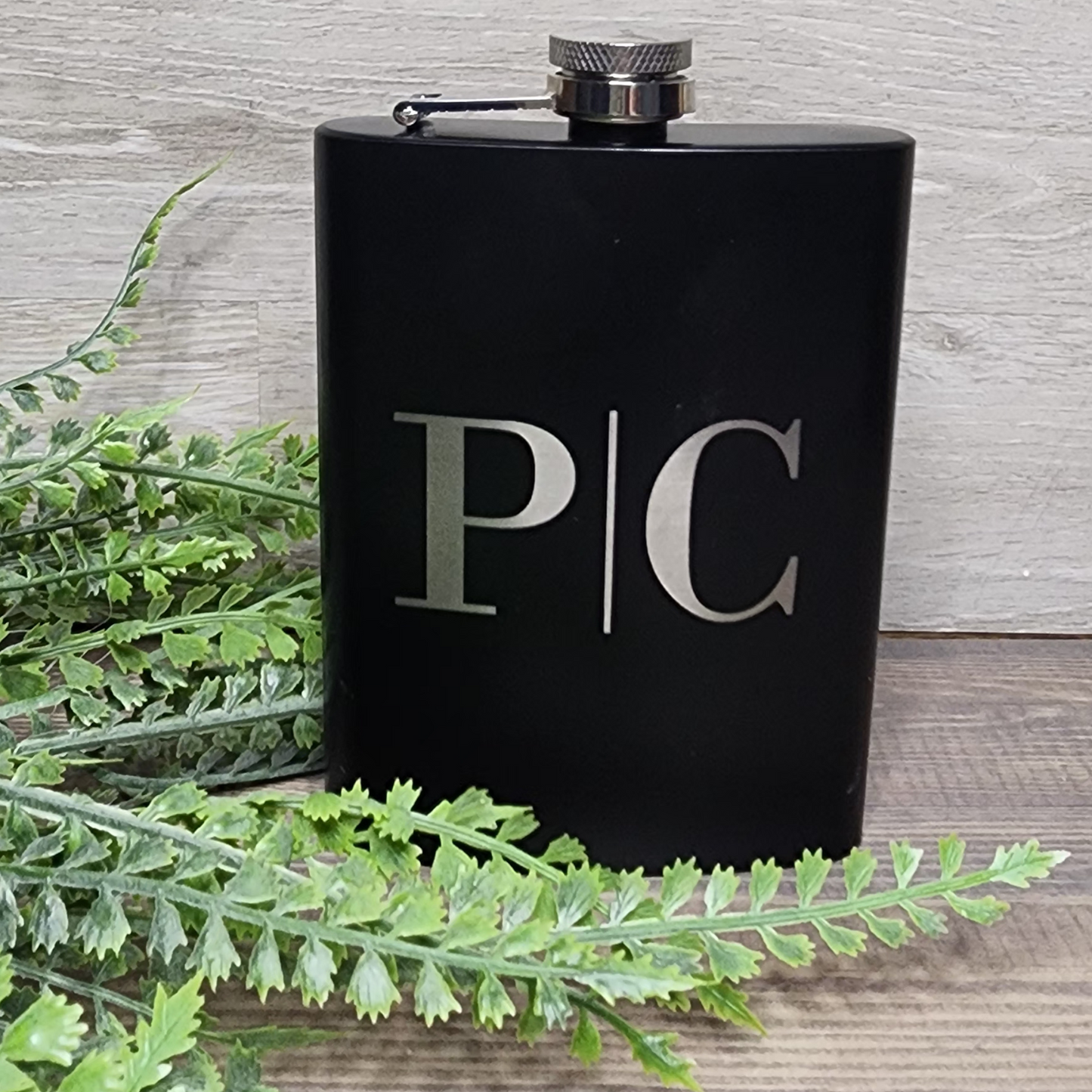 ENGRAVED STAINLESS STEEL FLASK