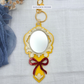 Fairytale Mirror Keychain - Princess Inspired Acrylic Key Ring Bag Charm