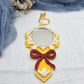 Fairytale Mirror Keychain - Princess Inspired Acrylic Key Ring Bag Charm