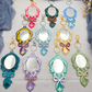 Fairytale Mirror Keychain - Princess Inspired Acrylic Key Ring Bag Charm