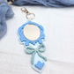 Fairytale Mirror Keychain - Princess Inspired Acrylic Key Ring Bag Charm