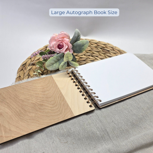 Extra Autograph Pages Add-On  - Additional Pages for Custom Autograph Books  - Must Be Purchased with Book