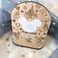 Magical Vacation Countdown Sign - Engraved Wood & Acrylic  5"x7" Vacation Tracker