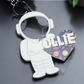 Astronaut With Heart Bag Tag