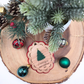 Personalized Baby’s First Christmas Ornament 2025 - Custom Wood & Acrylic Keepsake