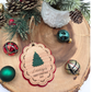 Personalized Baby’s First Christmas Ornament 2025 - Custom Wood & Acrylic Keepsake