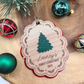 Personalized Baby’s First Christmas Ornament 2025 - Custom Wood & Acrylic Keepsake