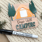 Camping Countdown Magnet - Camper Gift Dry Erase Sign