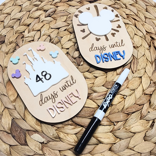 Countdown To Disney Magnet