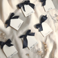 Personalized Wedding Name Place Card - Custom Arch Name Tag With Bow Bridal Table Setting