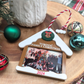 Custom Gingerbread House Photo Ornament - Holiday Keepsake Frame