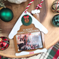 Custom Gingerbread House Photo Ornament - Holiday Keepsake Frame