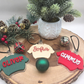 Custom Acrylic Sweater Ornament - Personalized Name Christmas Ornament  - Holiday Keepsake Gift Tag