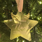 Personalized Memorial Ornament - “Brightest Star in the Sky” Custom Angel Wings Keepsake