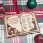 Personalized Class Christmas Ornament - Custom Teacher School Year Storybook Keepsake Gift