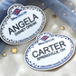 Personalized Cast Member Name Tag - Custom Magical Keepsake Acrylic Badge