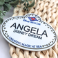 Personalized Cast Member Name Tag - Custom Magical Keepsake Acrylic Badge