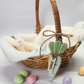 Custom Carrot Easter Basket Tag