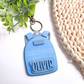 Personalized NFC Emergency Contact Backpack Tag - Custom Safety Keychain for Kids - Tap with Phone - Medical ID + Emergency Info