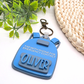 Personalized NFC Emergency Contact Backpack Tag - Custom Safety Keychain for Kids - Tap with Phone - Medical ID + Emergency Info