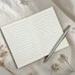 Personalized Wedding Vow Books Set of 2 - His and Hers Custom Kraft Vow Notebooks