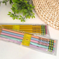 Custom Engraved Pencils - Personalized 2B Pencils for School | Name Pencils in Yellow or Pastel | Pack of 5 or 10 | Latex-Free Eraser