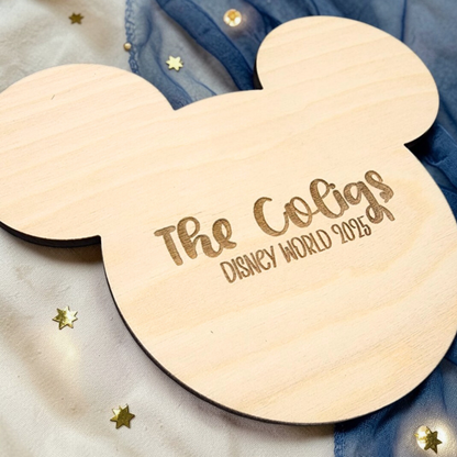 Personalized Wood Autograph Sign - Magical Signature Keepsake Ornament