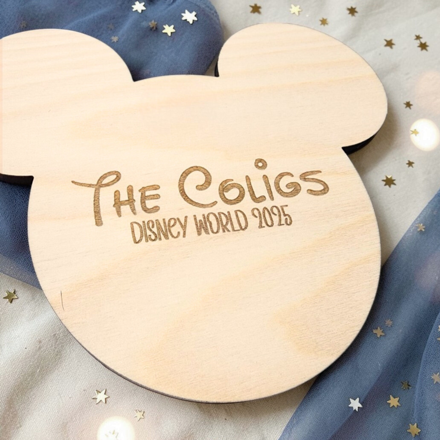Personalized Wood Autograph Sign - Magical Signature Keepsake Ornament