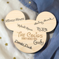 Personalized Wood Autograph Sign - Magical Signature Keepsake Ornament