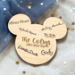 Personalized Wood Autograph Sign - Magical Signature Keepsake Ornament
