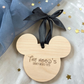 Personalized Wood Autograph Sign - Magical Signature Keepsake Ornament