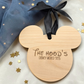 Personalized Wood Autograph Sign - Magical Signature Keepsake Ornament