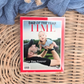 Personalized Dad Photo Magnet - Custom Father’s Day Fridge Magnet - Magazine Cover Gift for Dad