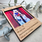 Custom Instagram Disney 5"x7" Wood Frame