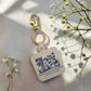 Custom Logo NFC Social Media Tag Keychain: Personalized Acrylic Business Card