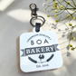 Custom Logo NFC Social Media Tag Keychain: Personalized Acrylic Business Card